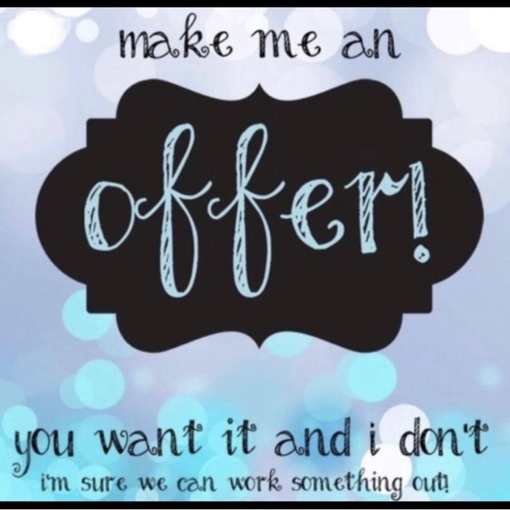 Make an offer! 😊